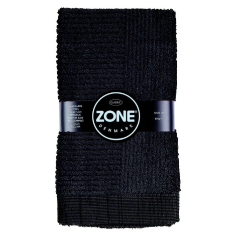 Čierny uterák Zone Classic, 50 × 70 cm