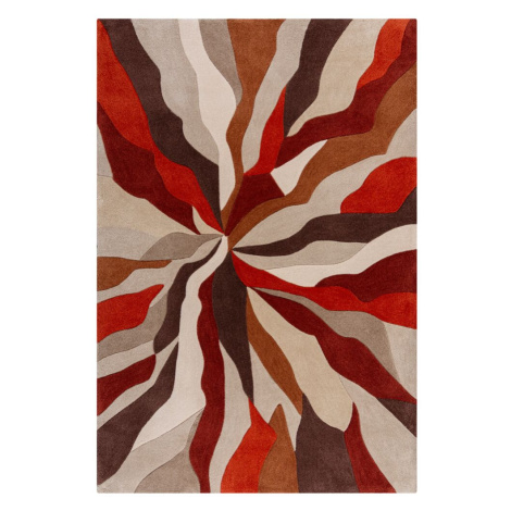 AKCE: 80x150 cm Kusový koberec Zest Infinite Splinter Orange - 80x150 cm Flair Rugs koberce