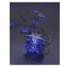 Solight Vianočná reťaz Hviezdy 10 LED modrá, 1,5 m