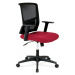 Kancelárska stolička KA-B1012 látka / plast Vínová,Kancelárska stolička KA-B1012 látka / plast V