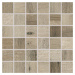 Mozaika Rako Saloon tmavo hnedá 30x30 cm mat DDM06748.1