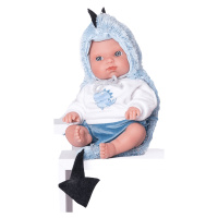 Antonio Juan 85105-4 Dráčik - realistická bábika bábätko s celovinylovým telom - 21 cm