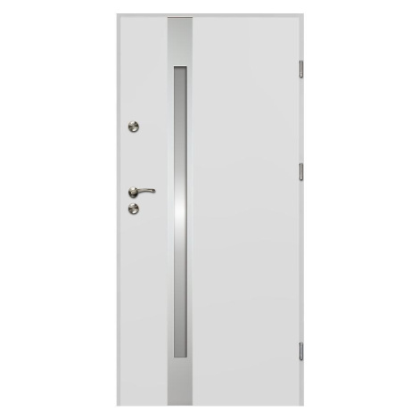 Dvere vchodové Tyfon 90P biela MERKURY MARKET