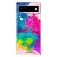 Odolné silikónové puzdro iSaprio - Abstract Paint 03 - Google Pixel 6 5G