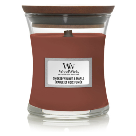 WOODWICK Vonná sviečka váza Smoked Walnut & Maple 85 g