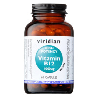 VIRIDIAN High Potency Vitamín B12 1000 ug, 60 kapsúl