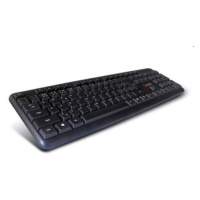 Klávesnica C-TECH CZ/SK KB-102 USB slim BLACK