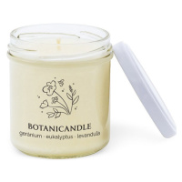 Botanicandle Sójová sviečka - malá - geránium, eukalyptus, levanduľa
