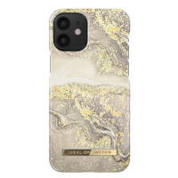 Plastové puzdro na Apple iPhone 12/12 Pro iDeal of Sweden Sparkle Greige Marble