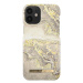 Plastové puzdro na Apple iPhone 12/12 Pro iDeal of Sweden Sparkle Greige Marble