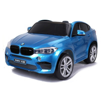 mamido  Elektrické autíčko BMW X6 M dvojmiestne XXL lakované modré