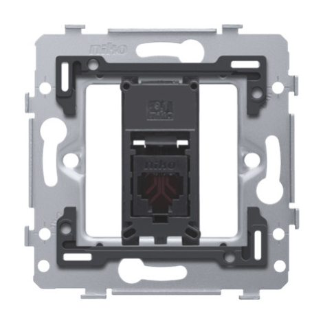 Prístroj zásuvka dátová 1xRJ11 CAT5 UTP (NIKO)
