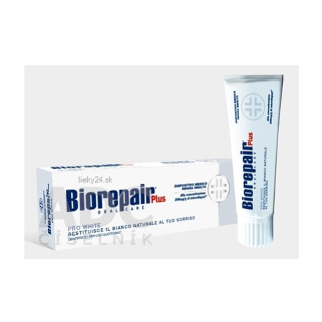 BIOREPAIR PLUS PRO WHITE zubná pasta 75ml