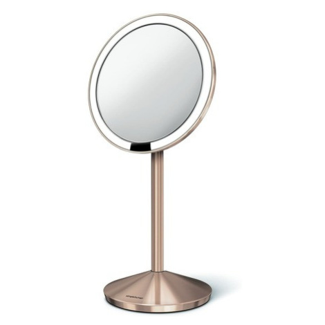 Kozmetické zrkadielko Simplehuman Mini Rose Gold nerez oceľ SHST3010