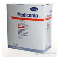 MEDICOMP kompres z netkaného textilu, sterilný (10cmx10cm) 25x2 (50ks)