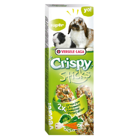 Maškrta Versele Laga Crispy Sticks králik/morča - so zeleninou 2ks 110g