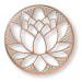 Kovová nástenná dekorácia Graham & Brown Lotus Blossom