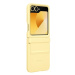 Samsung Kindsuit Case Vegan Leather na Samsung Galaxy Z Flip6 5G F741 EF-VF741PYEGWW Yellow