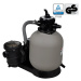 vidaXL Piesková filtrácia s čerpadlom 600 W, 17000 l/h