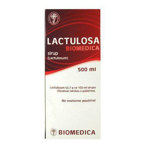 LACTULOSA BIOMEDICA sirup 500 ml
