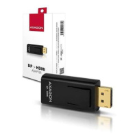 AXAGON RVD-HI, DisplayPort -> HDMI Reduction / Mini Adapter, FullHD