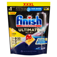 FINISH Ultimate All in 1 Kapsule do umývačky riadu Lemon Sparkle 50 ks