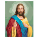 Maľovanie podľa čísel - JEŽIŠ KRISTUS Rámovanie: bez rámu a bez vypnutia plátna, Rozmer: 40x50 c