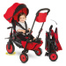 Smart Trike STR7 Skladacia detská trojkolka/kočík, 7v1, červená, 6m-3r