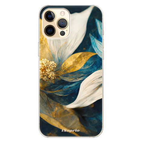 Odolné silikónové puzdro iSaprio - Gold Petals - iPhone 12 Pro
