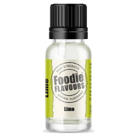 Prírodná koncentrovaná vôňa 15ml limetka - Foodie Flavours - Foodie Flavours