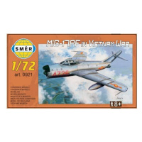 Model MiG-17 in Vietnam War 1:72 13,3x16,2cm v krabici 25x14x4cm