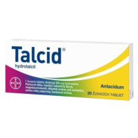 TALCID 500mg žuvací tablety 50 ks