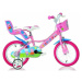 DINO Bikes - Detský bicykel 14" 144RPGS - Pepa Pig