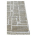 Sivo-béžový koberec 80x150 cm Jaipur – Webtappeti