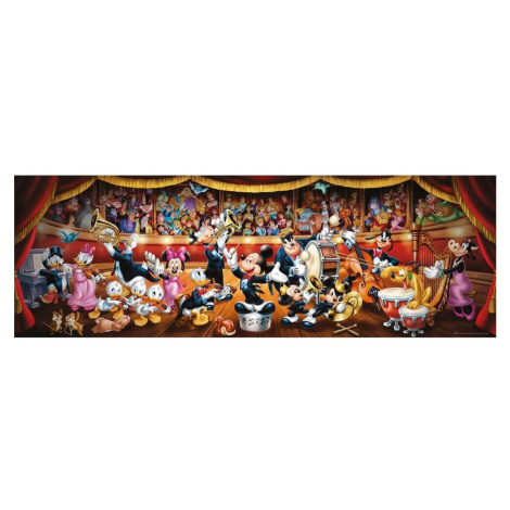 Clementoni Puzzle panorama Disney Orchester 1000 dielikov