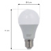 LUUMR Smart LED E27 9W matná RGBW CCT ZigBee Tuya Hue