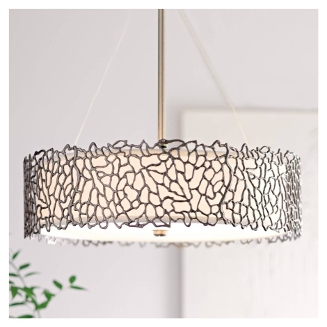 Závesná lampa Silver Coral 55,9 cm