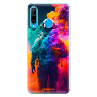 Odolné silikónové puzdro iSaprio - Astronaut in Colors - Huawei P30 Lite