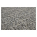 Kusový koberec Alassio šedobéžový čtverec - 100x100 cm Vopi koberce