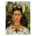 Nástenná reprodukcia na plátne Frida Kahlo, 30 × 40 cm