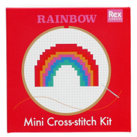 Kreatívna súprava Cross-stitch Kit Rainbow – Rex London