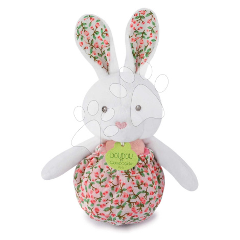 Plyšový zajačik Lapin Pop-up Doudou et Compagnie rôzne farby 20 cm od 0 mes