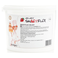 Smartflex Velvet Strawberry 4 kg (hmota na poťahovanie a modelovanie tort) - dortis - dortis