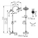 Novaservis - Sprchová súprava + sprchová batéria s horným vývodom 96062,0 SET040/96,0