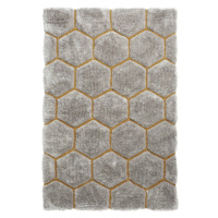 Sivý koberec Think Rugs Noble House, 120 × 170 cm