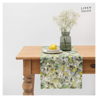 Ľanový behúň na stôl 40x200 cm Lotus – Linen Tales
