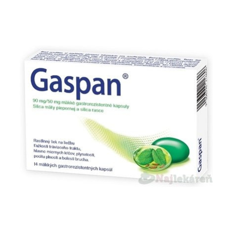 Gaspan 90 mg/50 mg cps.enm.14 x 90 mg/50 mg