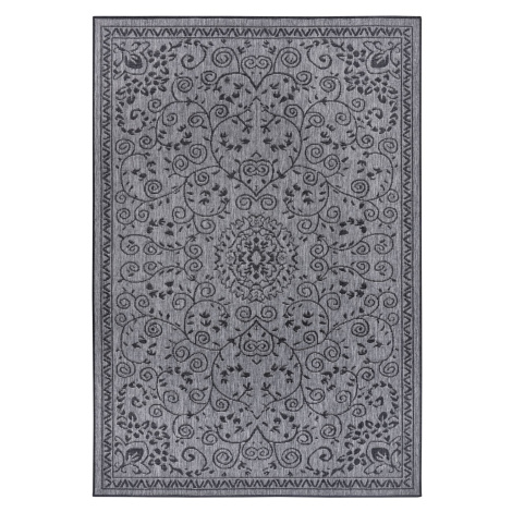 Kusový koberec Twin Supreme 105452 Leyte Night Silver – na ven i na doma - 200x290 cm NORTHRUGS 