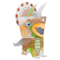 3D omaľovánka Triceratops Ramiz MCH-000110