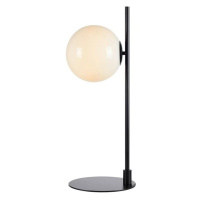 Biela stolová lampa Markslöjd Dione, výška 62,5 cm